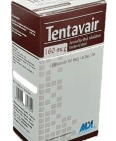 Tentavair 160mcg/actuation Inhaler 120 Doses