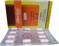 ALLERFEN 180 MG 20 TAB