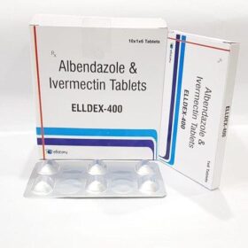 ALBENDAZOLE 400MG 6