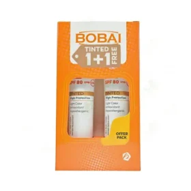بوباي تينتيد صن سكرين بعامل حماية 80 - 60 جرام (عرض خاص)