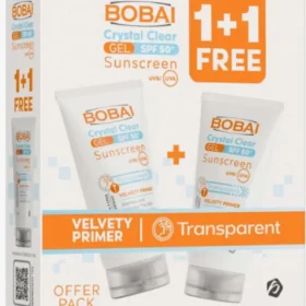 بوباي صن سكرين جل بعامل حماية 50 - 50 جرام كريستال