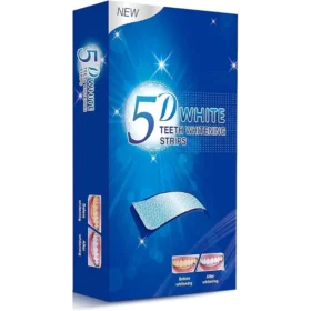 5d White Teeth Whitening Strips 10pcs