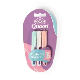 Queen By Lord Eyebrow Razor 3pcs Multicolour F/W
