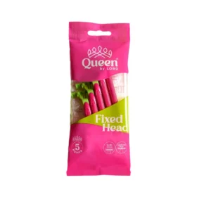 Queen By Lord Disposable Razors 5pcs F/W (Q155pr-7)