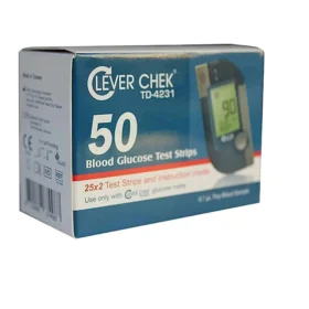 Clever Check Blood Gluose Test 50 Strips