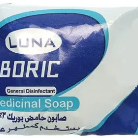 لونا بوريك اسيد صابون طبي 55 جم