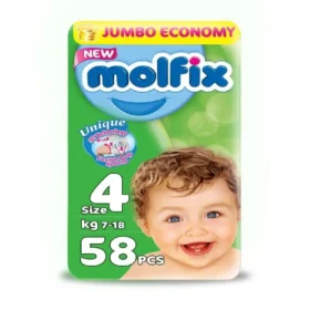 Molfix Jumbo - Maxi No.4 58Pcs(3)