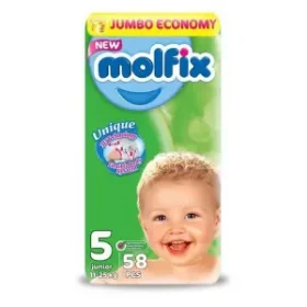 Molfix Jumbo - Junior No.5 58Pcs