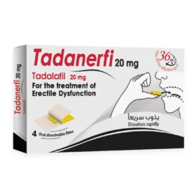 Tadanerfi 20 Mg 4 Orodispersible Films