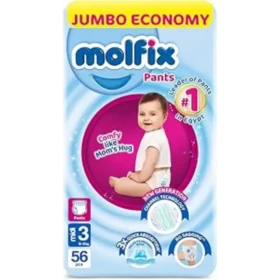 Molfix Pants - Midi No.3 56Pcs